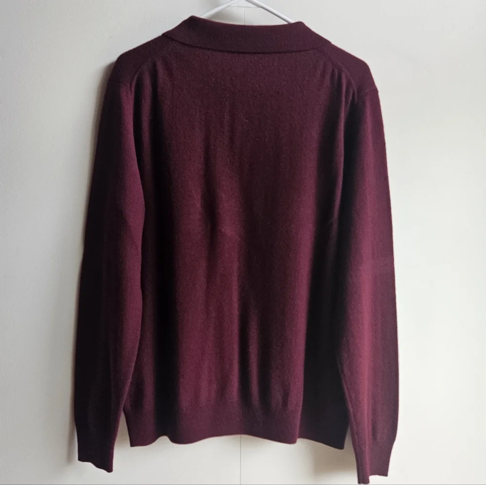 Black Brown 100% Cashmere Pullover Sweater in Men's L - Picture 9 of 16